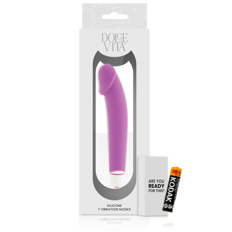 Dolce Vita - Realistic Purple Silicone - DOLCE VITA - Vibratori Realistici | erosidea.com