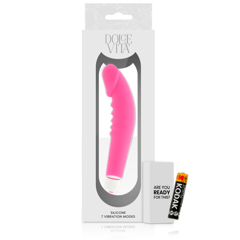 Dolce Vita - Realistic Pleasure Pink Silicone - DOLCE VITA - Dildo Realistici | erosidea.com