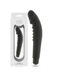 Dolce Vita - Piacere Realistico Silicone Nero - DOLCE VITA - Dildo Realistici | erosidea.com
