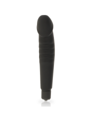 Dolce Vita - Piacere Realistico Silicone Nero - DOLCE VITA - Dildo Realistici | erosidea.com