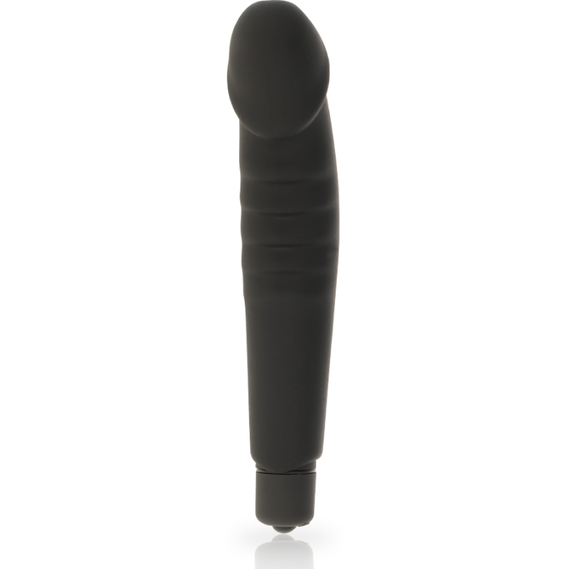 Dolce Vita - Piacere Realistico Silicone Nero - DOLCE VITA - Dildo Realistici | erosidea.com