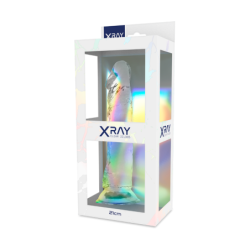X RAY - PENE TRASPARENTE 21 CM X 4 CM - X RAY - Dildo Speciali | erosidea.com
