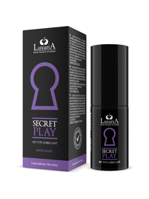 Intimateline Luxuria - Secret Play Sex Toys Lubrificante 30 Ml - INTIMATELINE LUXURIA - A Base Silicone | erosidea.com