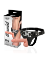 Harness Attraction - Deluxe Con Vibrazioni Realistiche 18 X 45 Cm - HARNESS ATTRACTION - Dildo Realistici | erosidea.com