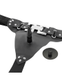 Harness Attraction - Deluxe Con Vibrazioni Realistiche 18 X 45 Cm - HARNESS ATTRACTION - Dildo Realistici | erosidea.com