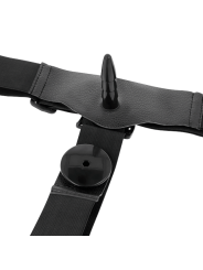 Vibratore Harness Attraction Rodney Doppia Penetrazione 18 X 35 Cm - HARNESS ATTRACTION - Strap-on e Imbracature | erosidea.com