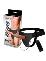 Vibratore Harness Attraction Rnes Hollow Benny Con 15 X 45 Cm - HARNESS ATTRACTION - Strap-on e Imbracature | erosidea.com