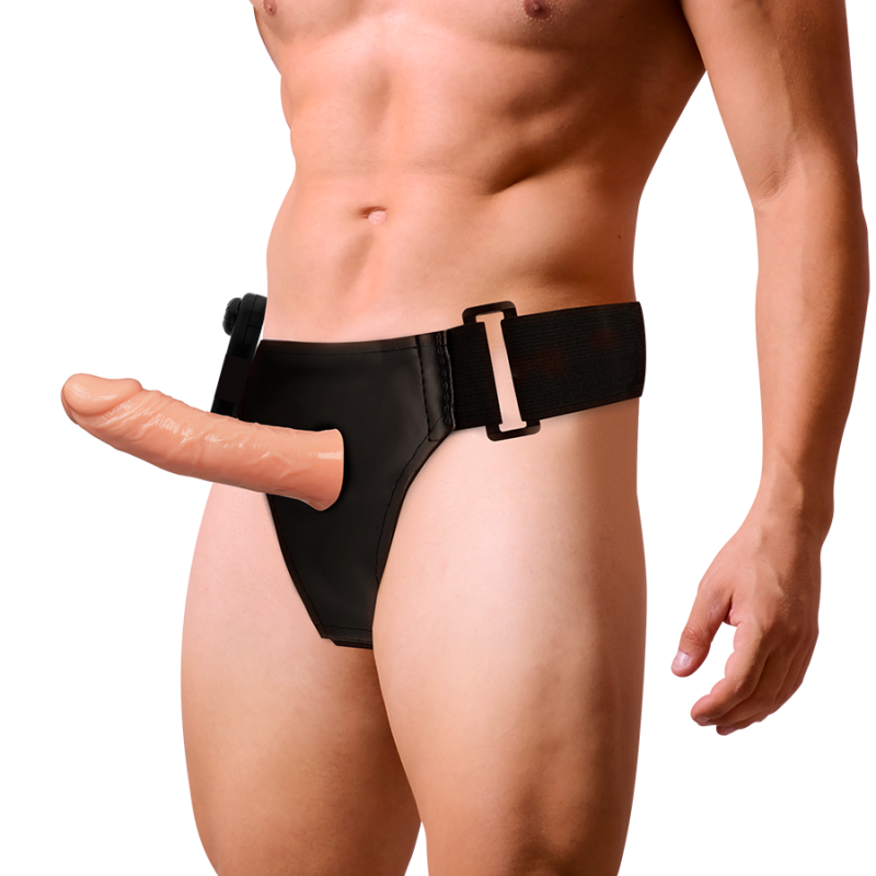 Vibratore Harness Attraction Rnes Hollow Benny Con 15 X 45 Cm - HARNESS ATTRACTION - Strap-on e Imbracature | erosidea.com
