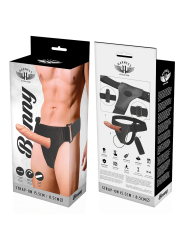 Vibratore Harness Attraction Rnes Hollow Benny Con 15 X 45 Cm - HARNESS ATTRACTION - Strap-on e Imbracature | erosidea.com