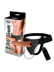 Vibratore Harness Attraction Willian Hollow Rnes Con 17 X 45 Cm - HARNESS ATTRACTION - Strap-on e Imbracature | erosidea.com