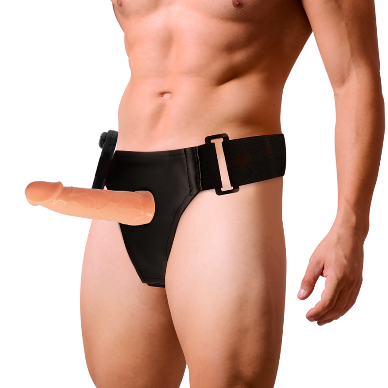 Vibratore Harness Attraction Willian Hollow Rnes Con 17 X 45 Cm - HARNESS ATTRACTION - Strap-on e Imbracature | erosidea.com