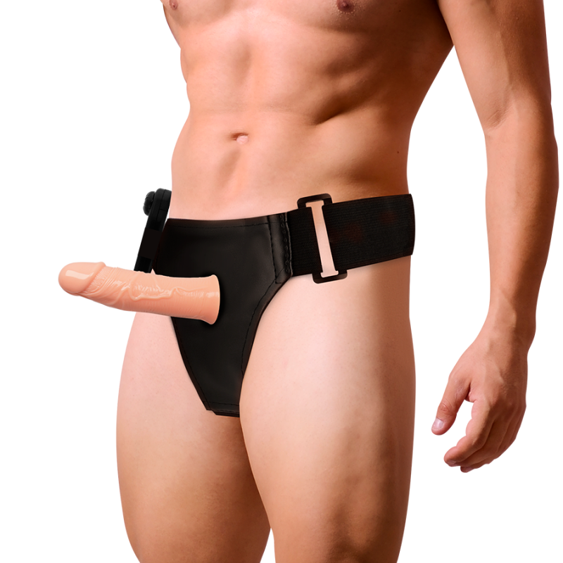 Vibratore Harness Attraction Gregory Hollow Rnes Con 165 X 43 Cm - HARNESS ATTRACTION - Strap-on e Imbracature | erosidea.com