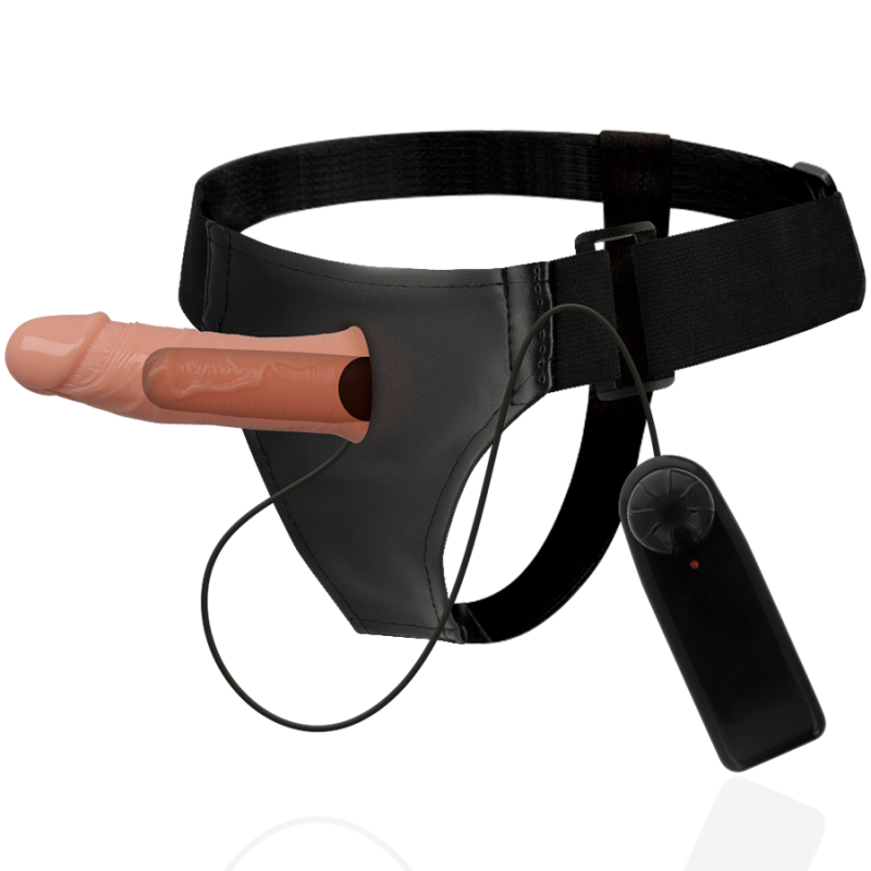Vibratore Harness Attraction Gregory Hollow Rnes Con 165 X 43 Cm - HARNESS ATTRACTION - Strap-on e Imbracature | erosidea.com
