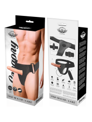 Vibratore Harness Attraction Gregory Hollow Rnes Con 165 X 43 Cm - HARNESS ATTRACTION - Strap-on e Imbracature | erosidea.com