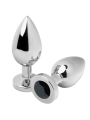 Metal Hard - Plug Anale Diamond Nero Piccolo 5.71Cm - METAL HARD - Plug e Catene Anali | erosidea.com