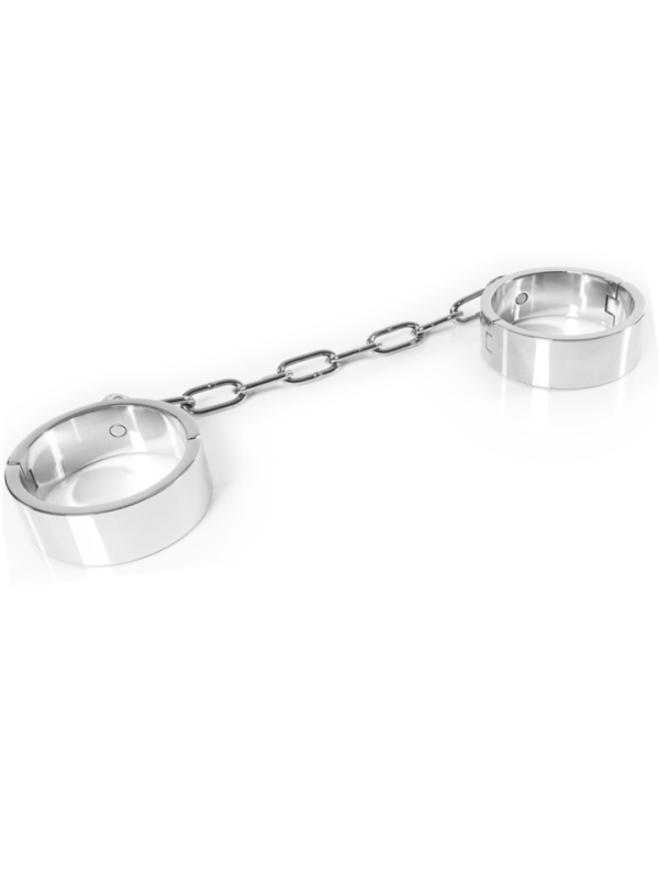 Metal Hard - Manette Alla Caviglia Con Chiave A Brugola. Sottomissione Bdsm - METAL HARD - Manette e Polsini | erosidea.com