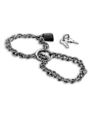 Metal Hard - Manette Con Catena In Acciaio Inossidabile. - METAL HARD - Manette e Polsini | erosidea.com