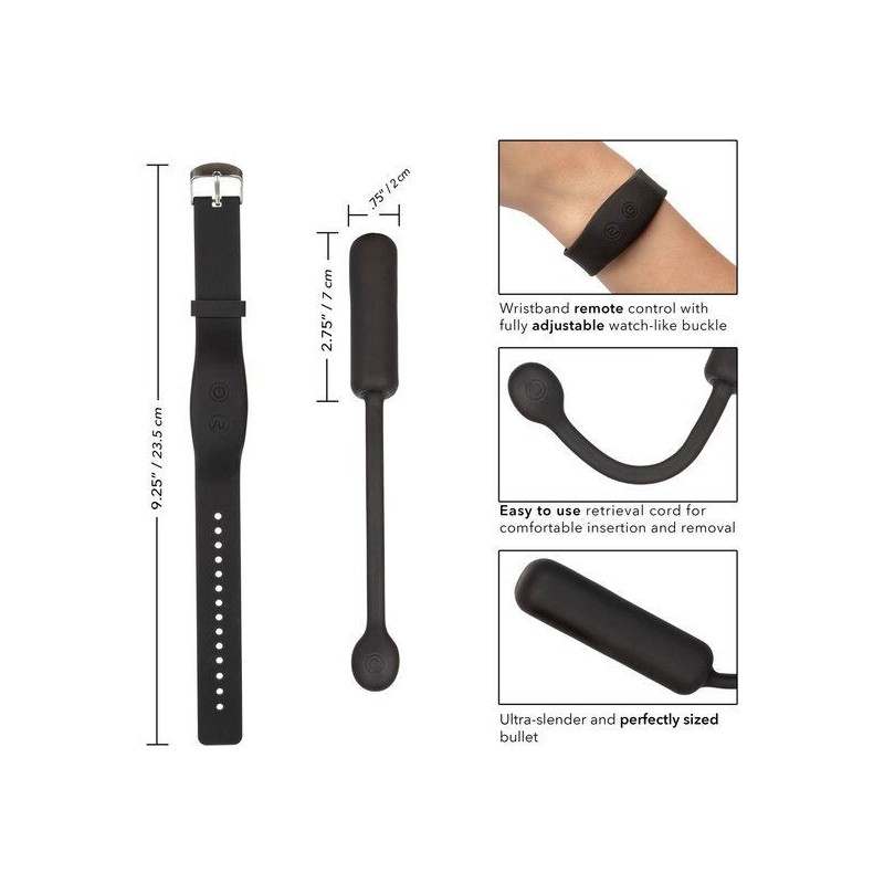 California Exotics - Braccialetto Remote Petite Bullet - CALIFORNIA EXOTICS - Vibratori con App | erosidea.com