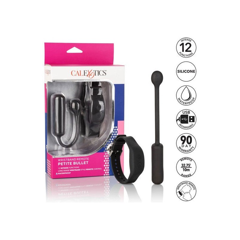 California Exotics - Braccialetto Remote Petite Bullet - CALIFORNIA EXOTICS - Vibratori con App | erosidea.com