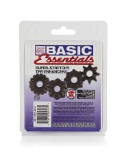 California Exotics - Basic Essentials Confezione Da 4 - CALIFORNIA EXOTICS - Anelli Fallici | erosidea.com