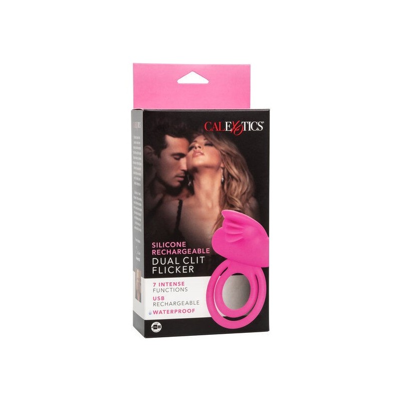 California Exotics - Enhancer Dello Sfarfallio Doppio Clit - CALIFORNIA EXOTICS - Vibratori Doppi | erosidea.com