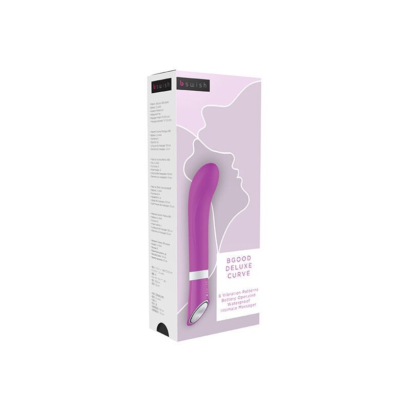 B Swish - B Buona Curva Deluxe Lilla - B SWISH - Vibratori Classici | erosidea.com