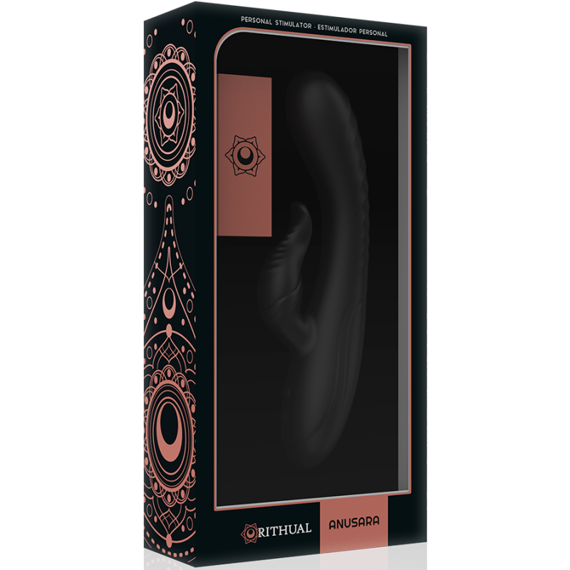 Rithual - Anusara Dual Ricaricabile Motore 2.0 Nero - RITHUAL - Vibratori | erosidea.com