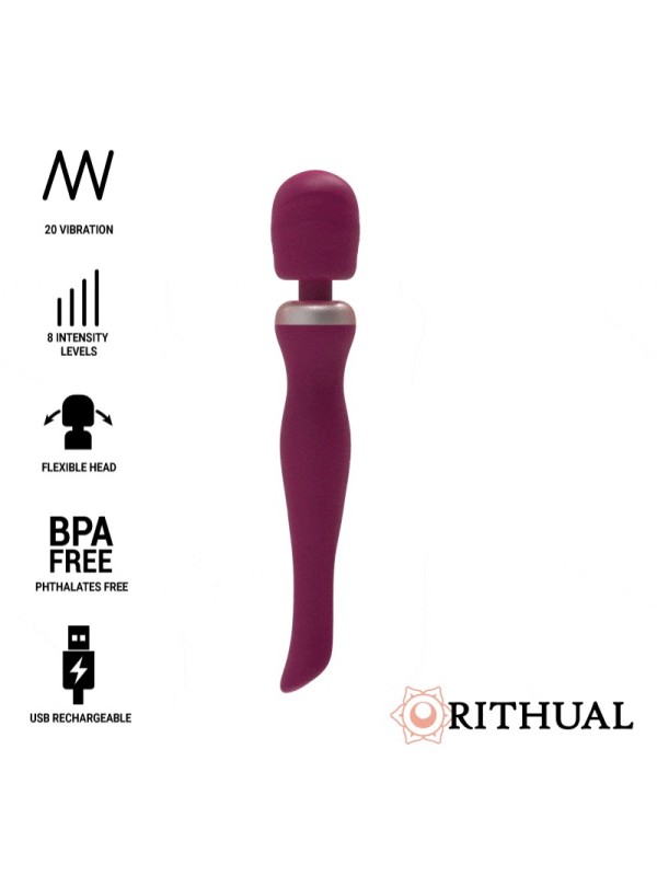 Wand Massaggiatore Akasha 2.0 Rithual Orchidea - RITHUAL - Magic Wand | erosidea.com