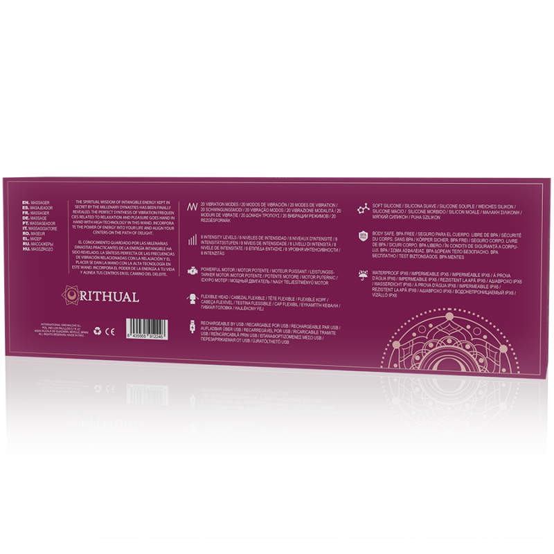 Wand Massaggiatore Akasha 2.0 Rithual Orchidea - RITHUAL - Magic Wand | erosidea.com