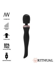 Wand Massaggiatore Akasha 2.0 Rithual Nero - RITHUAL - Magic Wand | erosidea.com
