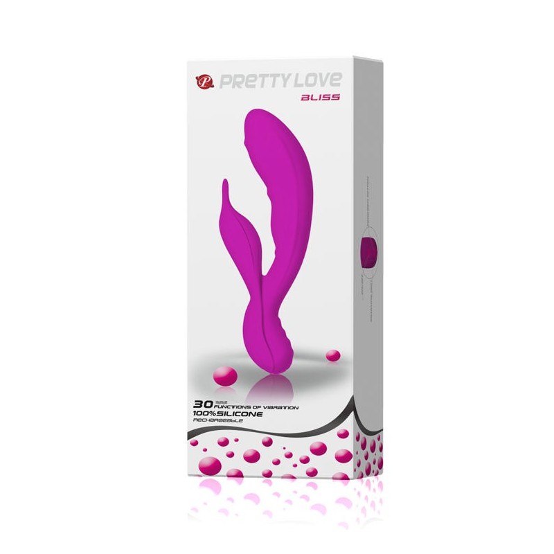 Vibratore Rabbit Lilla Bliss Di Alta Qualita' - PRETTY LOVE HIGH GRADE - Vibratori Rabbit | erosidea.com