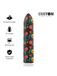 Custom Bullets - Floreali Ricaricabili Bullet 10 Intensit€ - CUSTOM BULLETS - Vibratori Mini | erosidea.com