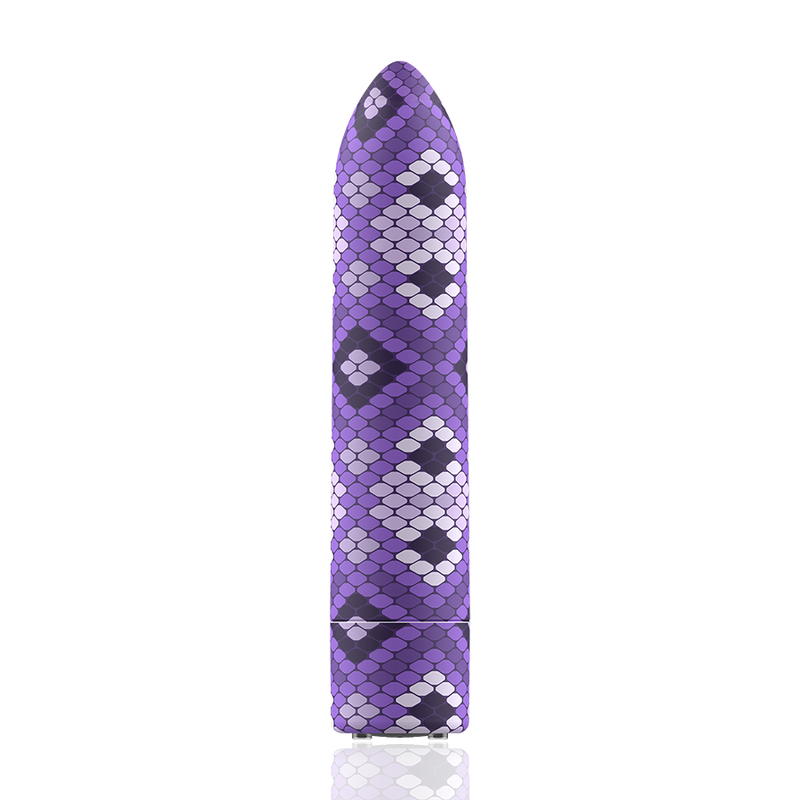 Custom Bullets - Rechargeable Snake Purple Magnetic Bullet 10V - CUSTOM BULLETS - Vibratori Mini | erosidea.com