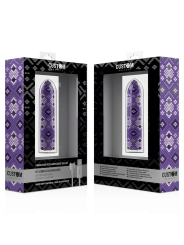 Custom Bullets - Rechargeable Snake Purple Magnetic Bullet 10V - CUSTOM BULLETS - Vibratori Mini | erosidea.com