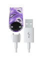 Custom Bullets - Rechargeable Snake Purple Magnetic Bullet 10V - CUSTOM BULLETS - Vibratori Mini | erosidea.com