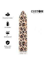 Custom Bullets - Personalizzati Ricaricabili Leopard 10 Intensit€ - CUSTOM BULLETS - Vibratori Mini | erosidea.com