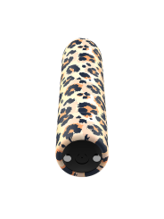 Custom Bullets - Personalizzati Ricaricabili Leopard 10 Intensit€ - CUSTOM BULLETS - Vibratori Mini | erosidea.com