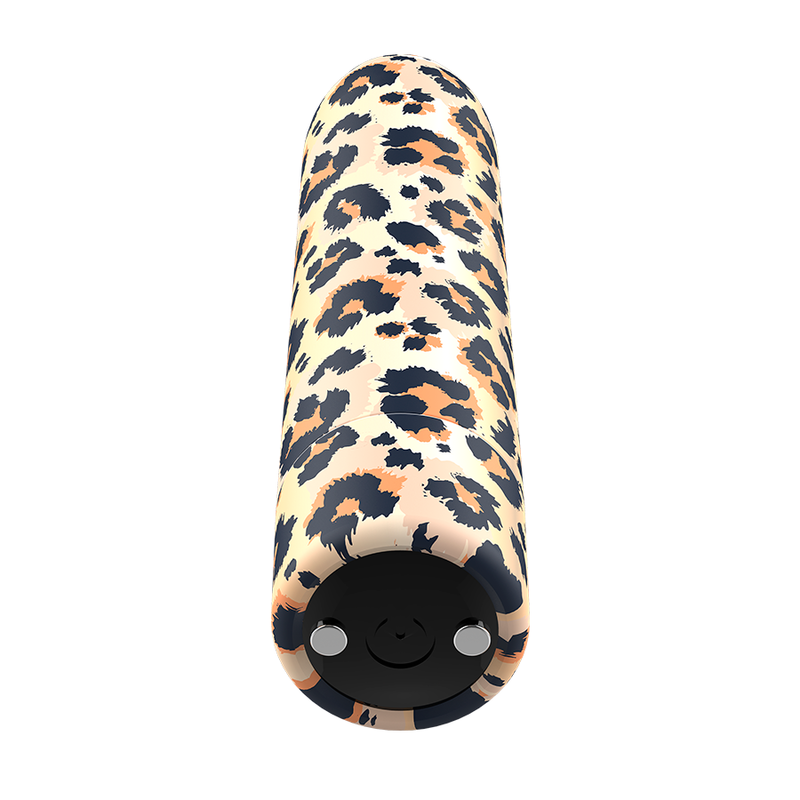 Custom Bullets - Personalizzati Ricaricabili Leopard 10 Intensit€ - CUSTOM BULLETS - Vibratori Mini | erosidea.com