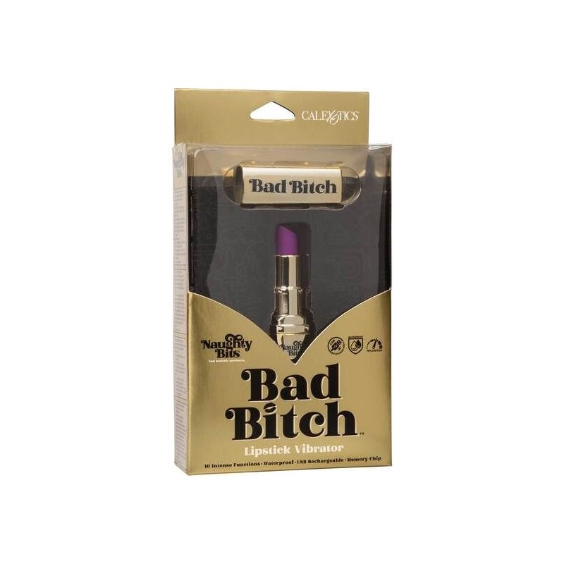 Calexotics - Bala Rossetto Vibratore Clitoride Ricaricabile Hide & Play Bad Bitch - CALIFORNIA EXOTICS - Vibratori Mini | erosidea.com