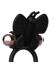 Vibratore Coquette Toys Anello Pene Farfalla Con Nero/Oro - COQUETTE TOYS - Vibratori | erosidea.com