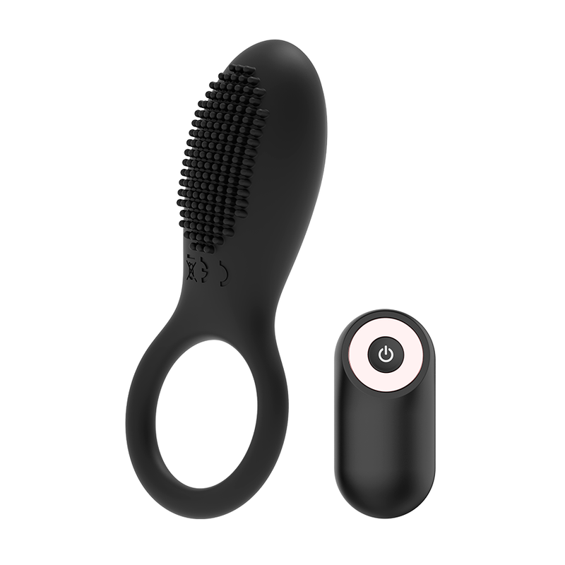 Coquette Toys - Cock Ring Telecomando Ricaricabile Nero/Oro - COQUETTE TOYS - Anelli Fallici | erosidea.com