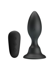 Mr Play - Plug Anale Nero Con Telecomando E Vibrazione - MR PLAY - Plug e Catene Anali | erosidea.com