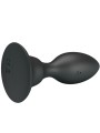 Mr Play - Plug Anale Nero Con Telecomando E Vibrazione - MR PLAY - Plug e Catene Anali | erosidea.com