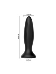Vibratore Mr Play Plug Anale Nero Ricaricabile - MR PLAY - Plug e Catene Anali | erosidea.com