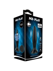 Vibratore Mr Play Plug Anale Nero Ricaricabile - MR PLAY - Plug e Catene Anali | erosidea.com