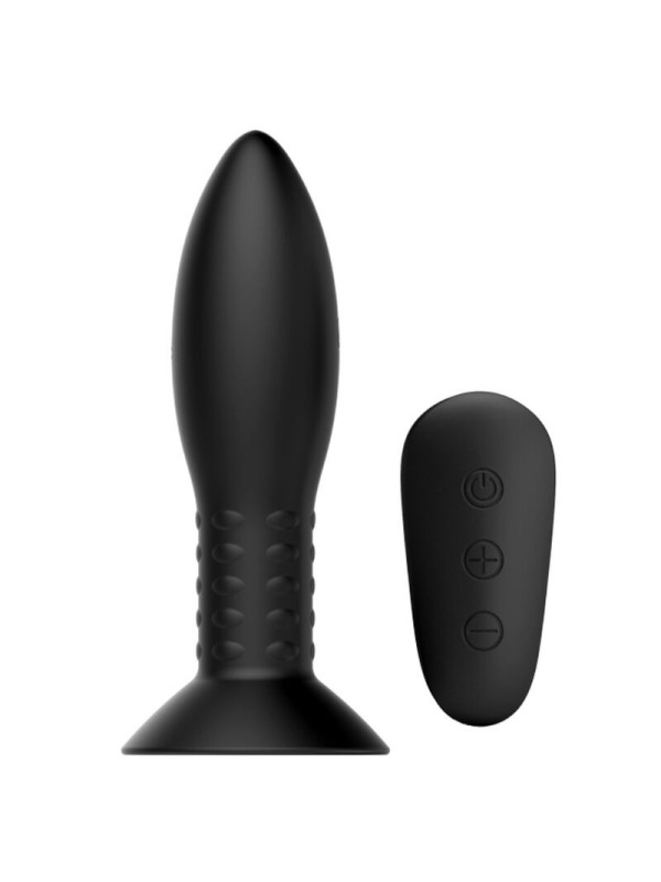 Mr Play - Plug Con Telecomando Sfere Rotanti Nere - MR PLAY - Ovetti Palline Sfere | erosidea.com