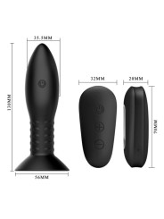 Mr Play - Plug Con Telecomando Sfere Rotanti Nere - MR PLAY - Ovetti Palline Sfere | erosidea.com