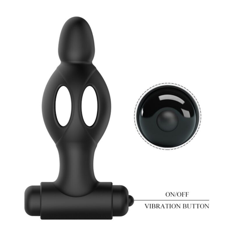 Mr Play - Plug Anale In Silicone Con Vibrazione - MR PLAY - Plug e Catene Anali | erosidea.com