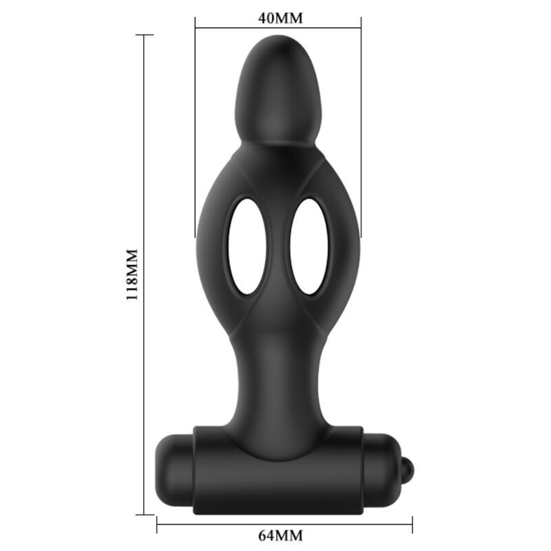 Mr Play - Plug Anale In Silicone Con Vibrazione - MR PLAY - Plug e Catene Anali | erosidea.com