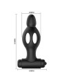 Mr Play - Plug Anale In Silicone Con Vibrazione - MR PLAY - Plug e Catene Anali | erosidea.com